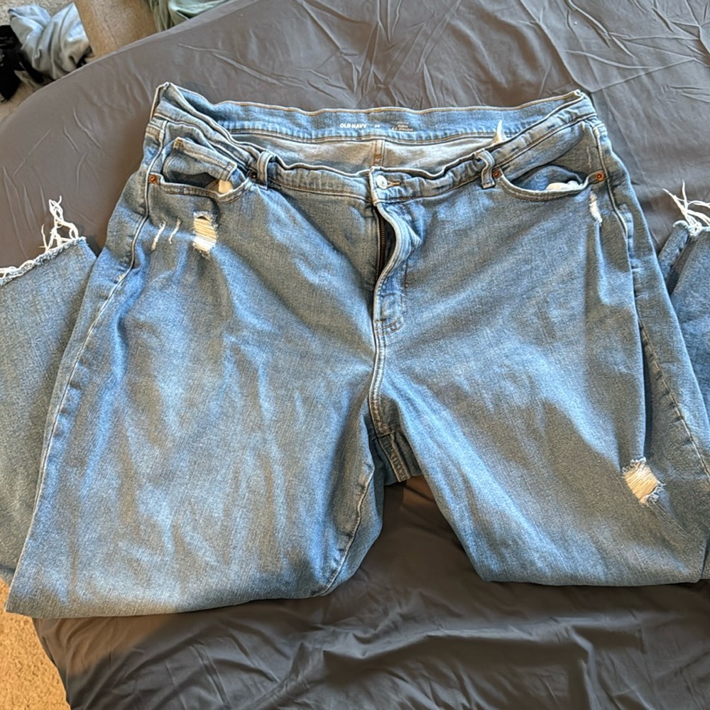 Old Navy Plus Size Denim Curvy O.G. straight high rise